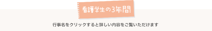 看護学生の一年